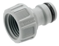 "2Er Pack - Gardena 18220 Hahnverbinder 21Mm (G 1/2\" Zoll) Adapter FüR Schlauch"