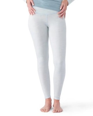 $115 Smartwool Women's  Thermal Merino Base Layer Bottom-Winter Sky -Large -New