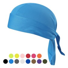 C-Sweat-wicking Cap Beanie Cap Cycle Headscarf Headband Quick-dry&nbsp;QSAG