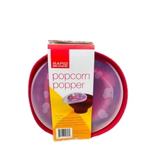 Rapid Brands Popcorn Popper Plastic Red Microwave In Minutes Kitchen Home