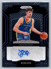 2024-25 Panini Prizm Penmanship Quinten Post  Auto #RPE-QPO RC