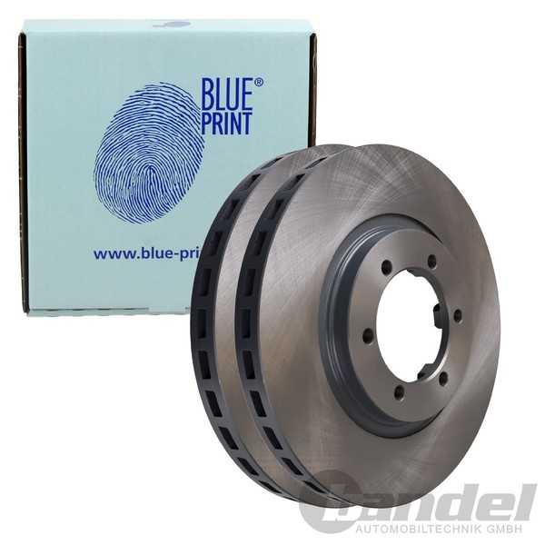 2X Blue Print Bremsscheiben Ø280Mm Vorne Passend FÜR Hyundai Terracan-image