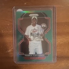  Panini Prizm WNBA - Tamika Catchings Indiana Fever Green Prizm #125
