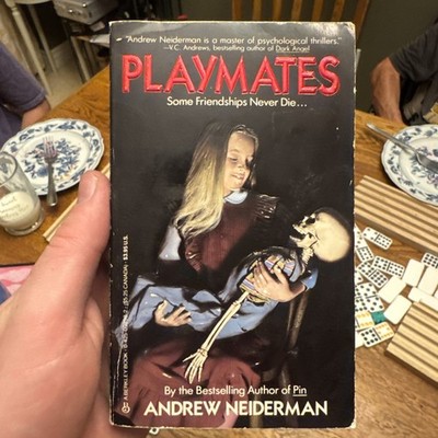 Playmates PB Book by Andrew Neiderman Berkley Horror - Paperbacks from Hell