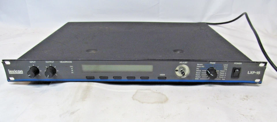 Módulo de rack procesador multiefectos Lexicon LXP 15 usado digital Foto 4 de 4