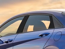 Rvinyl Pillar Post Window Trim for Hyundai Elantra 2021-2024 Gloss Black Car ...