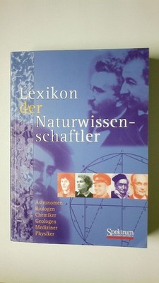61829 LEXIKON DER NATURWISSENSCHAFTLER HC