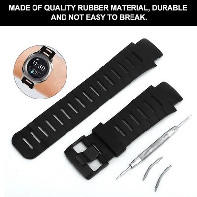 Outdoor Rubber Watchband Watch Strap Replacement Accessory For X-LAND SET