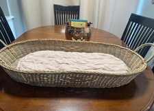Olli Ella Rattan Changing Basket