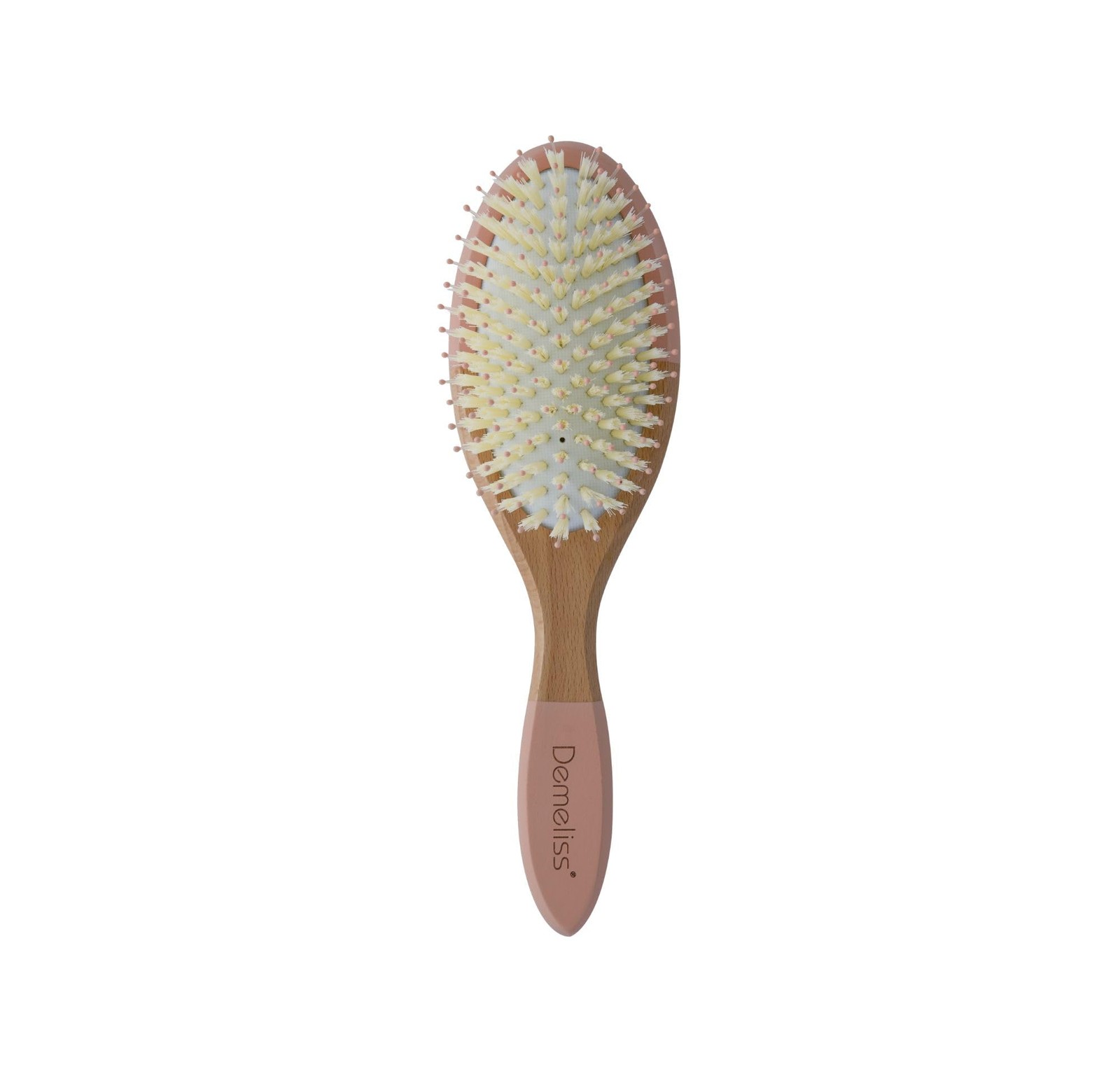 Brosse Plate Démêlante en Bois Noble Accessoire de Coiffage Haute Qualité