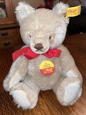 Steiff Original Teddybar 0207/26 Vintage Collectible Mohair w/ Chest Ear Tags