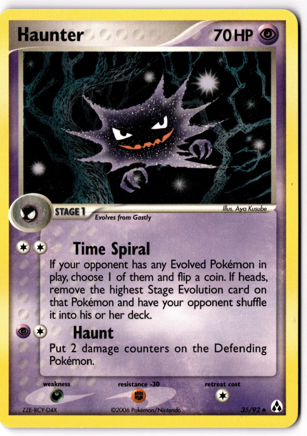Haunter Uncommon Legend Maker 35/92 NM