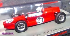 Spark Model S8067 1/43 Cooper T53 Us Gp 1962