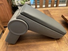 1998-2010 Volkswagen Beetle Gray Center Console Arm Rest Compartment Vinyl Oem