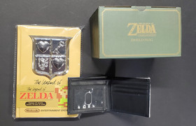 Lote Legend of Zelda: Diario de Cubierta NES, Taza Escudo Hylian, Cartera
