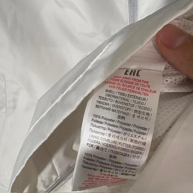 Jaqueta BMW Motorsport Feminina Pequena Preta Branca Zíper Completo Logotipo de Corrida Leve - Imagem 4 de 4