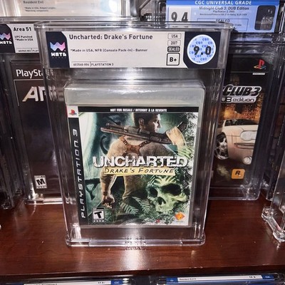Uncharted: Drake's Fortune Sony PlayStation 3 New Sealed Graded     