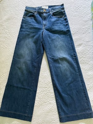   ELIMS The Malibu Wide Barrel Jeans Women's 27 Inseam XS Short EUC Retail 298$