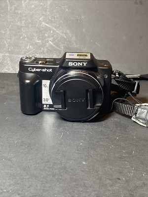 Sony Cyber-shot DSC-H10 8.1MP 10x Optical Zoom Digital Camera Charger+Batt Incl.