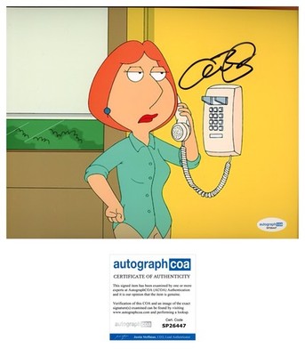 ALEX BORSTEIN SIGNED FAMILY GUY LOIS GRIFFIN 8x10 PHOTO - ACOA COA
