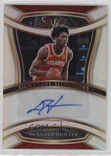 2020-21 Panini Select Signature Selections De'Andre Hunter #SIS-DAH Auto 10q9