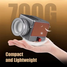 Portable LED Video Light 60W High Power CRI Fill Light For Indoor Outdoor XCGU