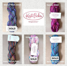 1 Hank Imagination by Knit Picks 50 Merino Wool/25 Alpaca/25 Nylon 4 Colors