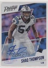 2018 Panini Prestige Xtra Points Purple Signatures Shaq Thompson #143 Auto 0o0