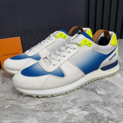 Louis Vuitton Monogram Run Away Sneaker Weiß Leder 10,5 LV 11,5 US 44,5 EUR