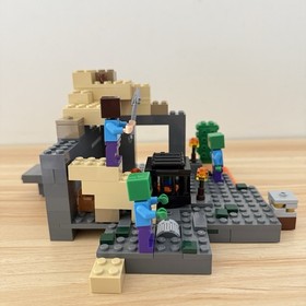 LEGO 21119 Minecraft The Dungeon 100% Complete w/Manual NO BOX Retired
