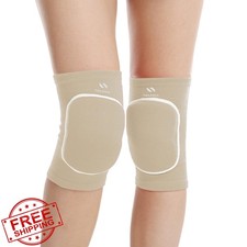 Caviotess Knee Pads Kids Adults Anti-Slip Padded Sponge Brace