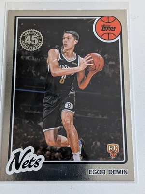 Topps Topps 2025 Egor Demin Nets RC