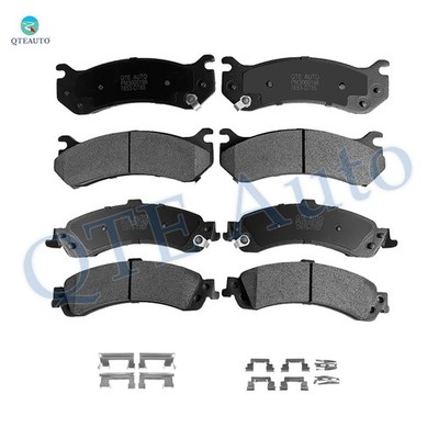 Set of 8 Front-Rear Ceramic Brake Pad Kit For 2004 Chevrolet Silverado 1500