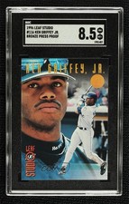 1996 Leaf Studio Bronze Press Proof /2000 Ken Griffey Jr #116 SGC 8.5 HOF 1b4