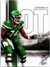 Olu Fashanu 2024 Topps Signature Class New York Jets Rookie #161