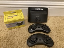 AtGames Sega Genesis Classic Mini Game Console w/ 80 Built-In Games & Blast
