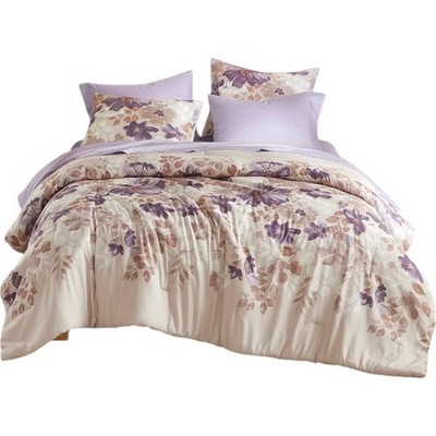 Gracie Mills Doral 5-PC Bedroom-in-a-Bag - Twin - Taupe