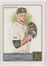 2011 Topps Allen & Ginter's Factory Set Glossy 196/999 Brett Anderson #13 0b0