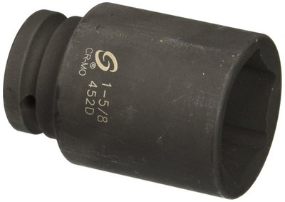 SUNEX TOOLS 452D 3/4-Inch Drive Deep 6 Point Impact Socket 3/4 , Black