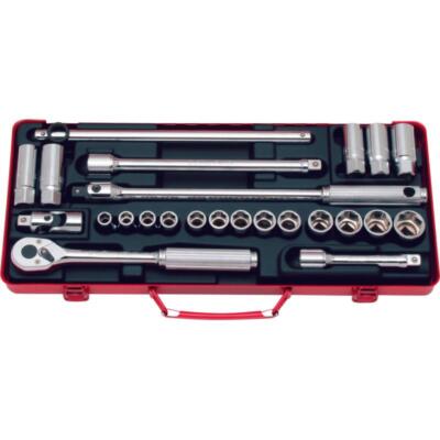 Koken 4275 1/2 Inch Sq. Dr. Socket Set 6 Point 24 Pieces | eBay