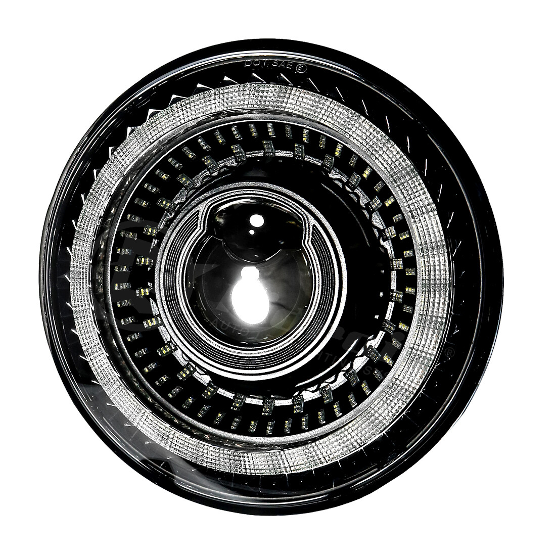 For Harley Motorcycle Light Davidson Electra Glide Softail Fat Boy Touring 7 Inch Motor Led Headlight With 45 Inch Fog Lamps Boris