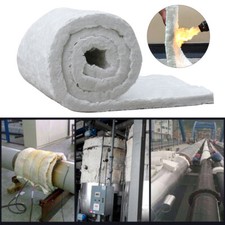 Blanket Ceramic Fiber Insulation Fire Resistant Fireproof 25/50mm 96kgm3 128kgm3