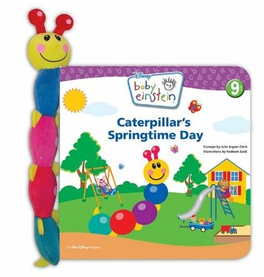 Disney Baby Einstein Caterpillar S Springtime Day Board Book Bent Corner Ebay