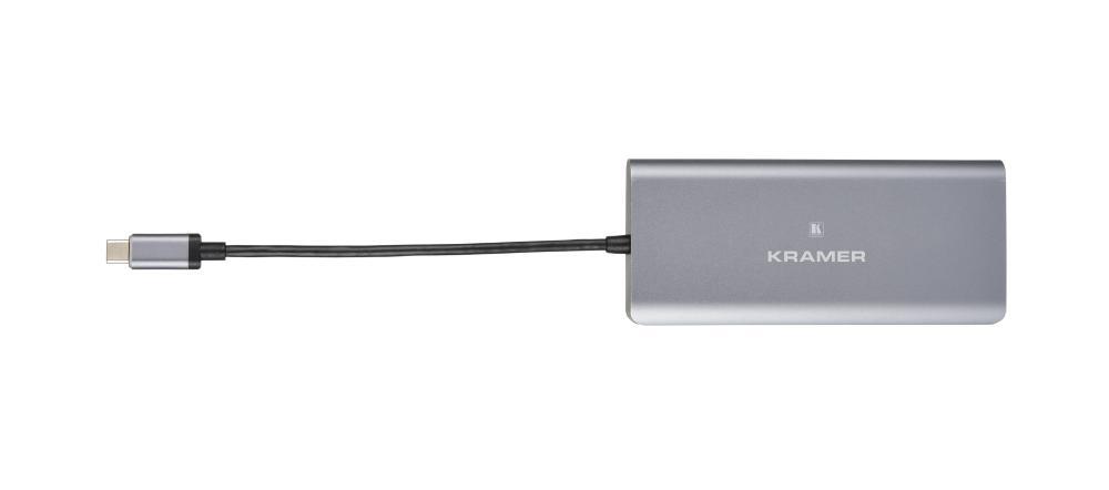 3161865 Kramer Electronics KRAMER KDOCK-2 USB-C Hub Multiport Adapter (91-000157