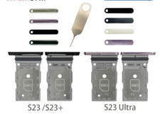 For Samsung Galaxy S23 /S23 /S23 Ultra Dual SIM Card Tray Holder Slot