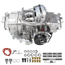 For 650 Cfm Brawler Double-pumper Carburetor Electric Choke 67255 Silver