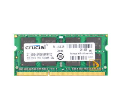 32GO 16GO 8GO PC3L-12800S DDR3L 1600MHz 1.35V 204Pin Laptop RAM pour Micron FR EUR 33,54 - FR