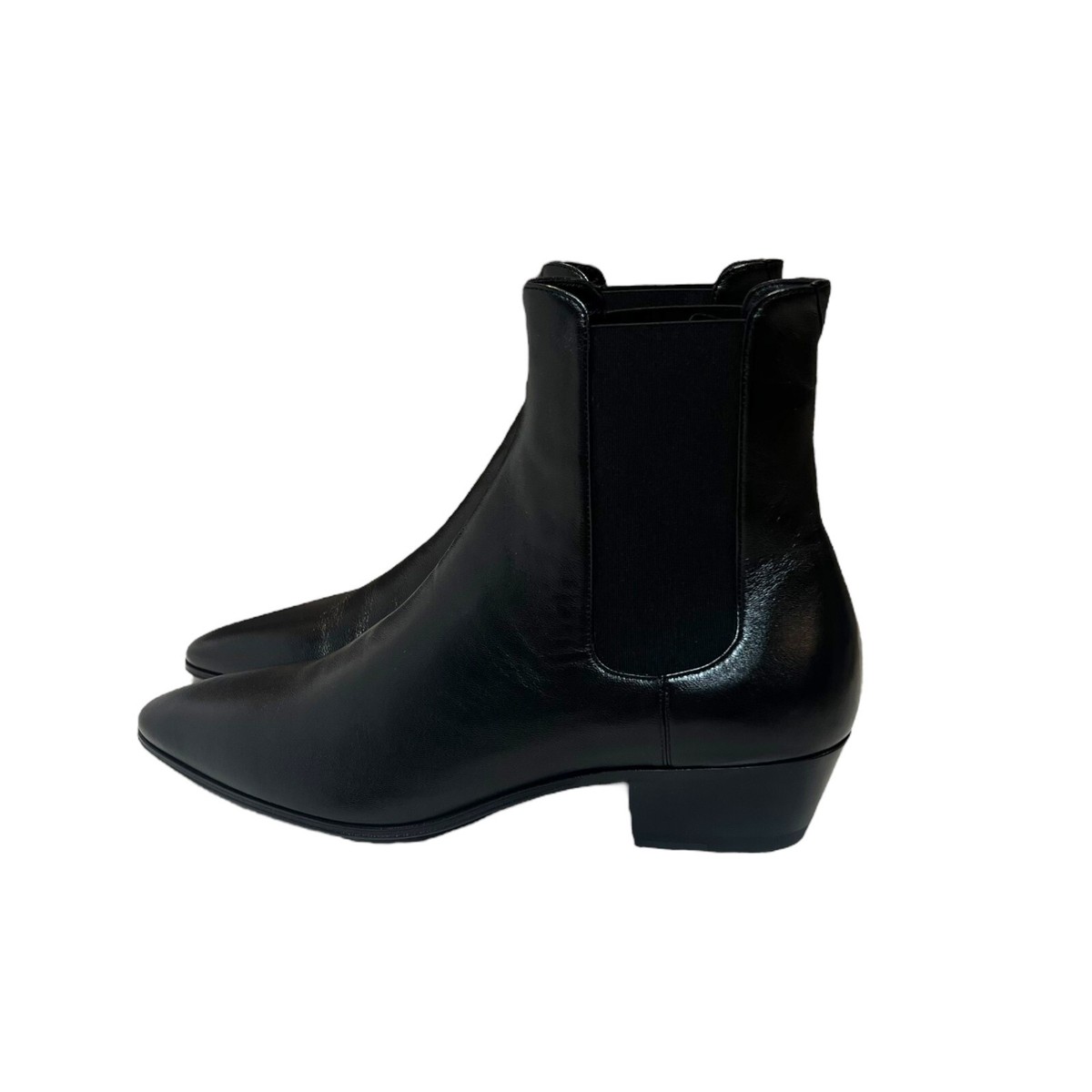 靴 SAINT LAURENT wyatt 30 chelsea 43 ブラウン Wyatt 30 スエード チェルシーブーツ | SAINT LAURENT