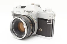 [EXC+3] Canon FTb QL 35mm SLR Film Camera + FD 50mm F1.8 Lens from Japam
