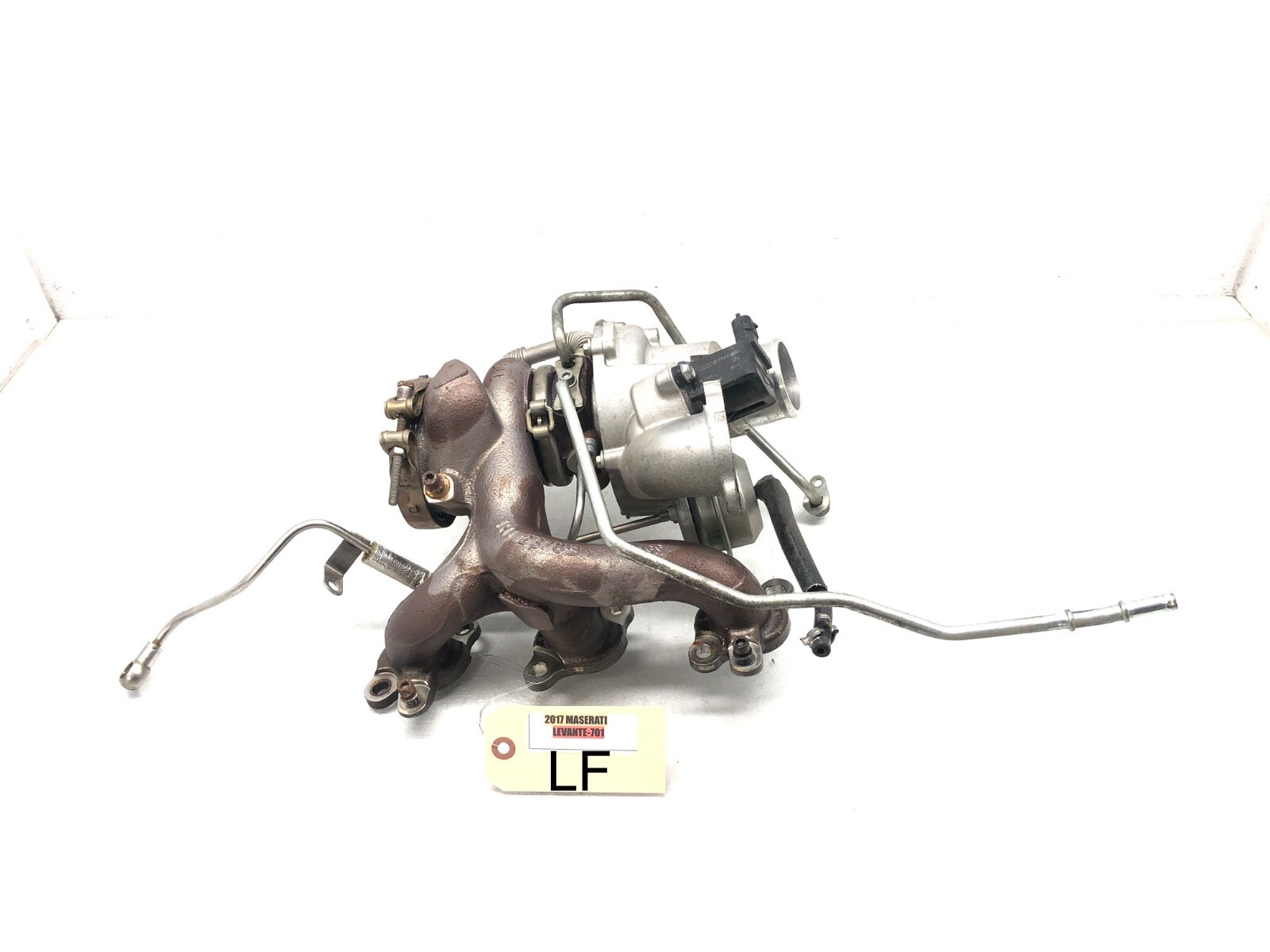 2017-2020 MASERATI LEVANTE GHIBLI 3.0L V6 LEFT DRIVER TURBO TURBOCHARGER OEM 25K